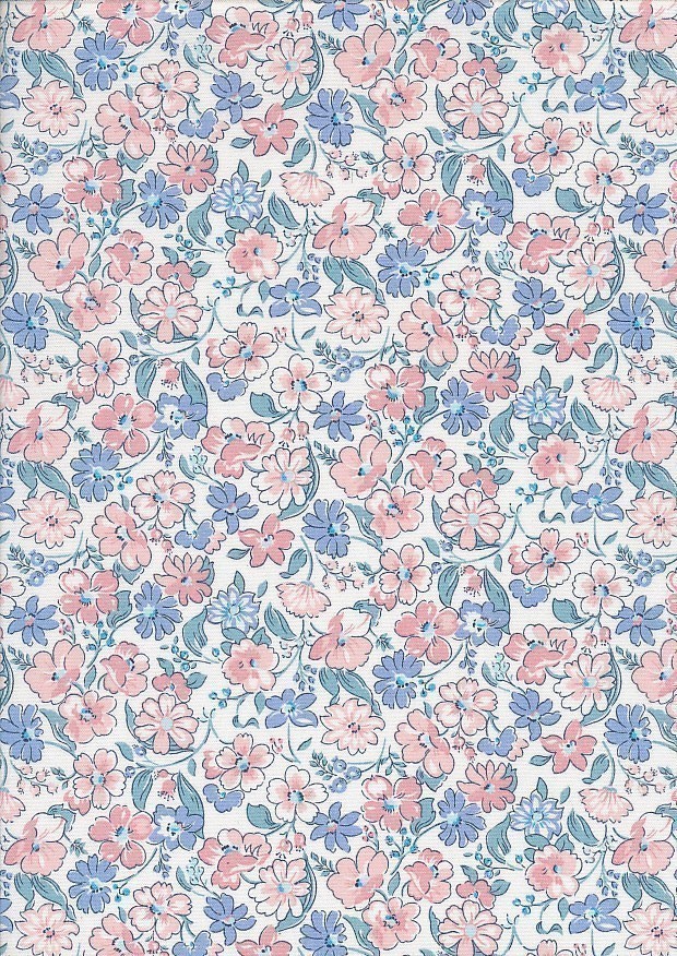 Liberty Fabrics - Heirloom 3 Floral Joy 8114D