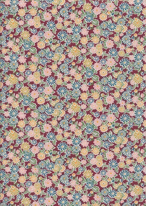 Liberty Fabrics - Arthur's Garden 2Charming Chrysanthemums 01667323B