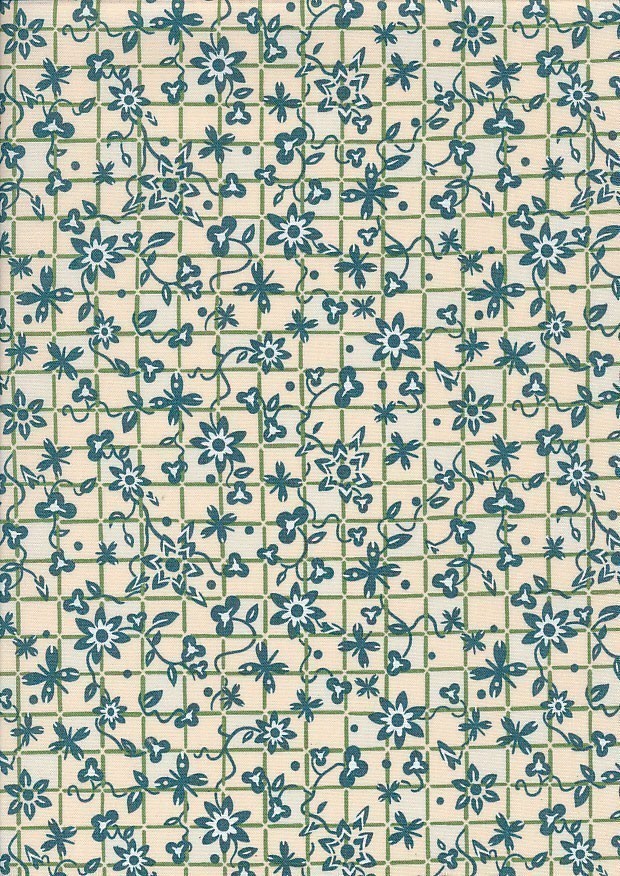Liberty Fabrics - Arthur's Garden 2Blooming Trellis 01667326A