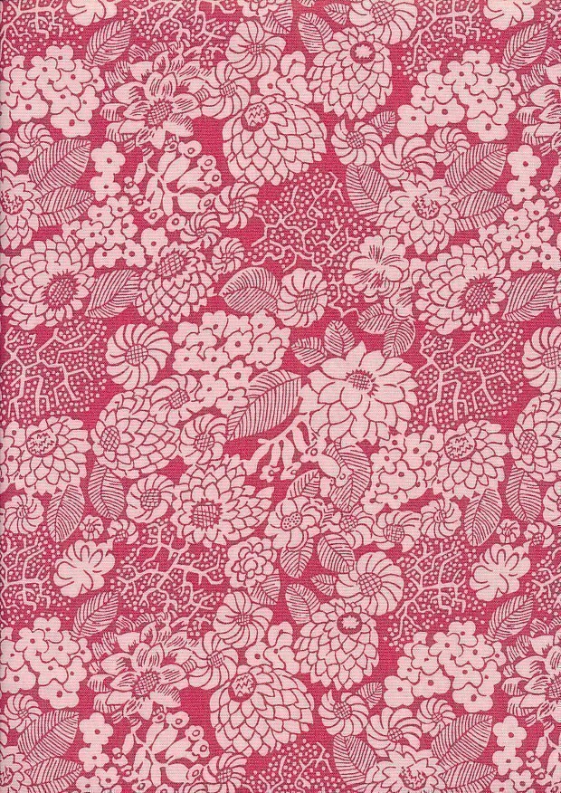 Liberty Fabrics - Arthur's Garden Dahlia Garden 305A