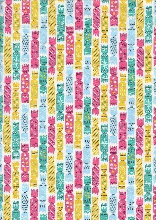 Liberty Fabrics - Deck The Halls Crackers 1666881A
