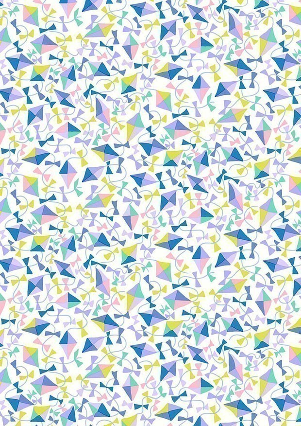 Liberty Fabrics - London Parks Kite Flight 01666855B