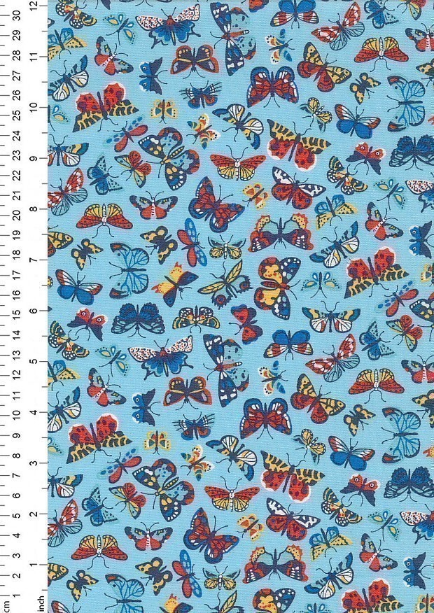 Liberty Fabrics - The Collector's Home Kaleidoscope Sky 01666812A