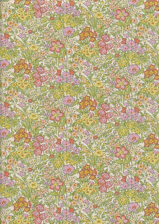 Liberty Fabrics - Garden Party 7328B Blooming Flowerbed