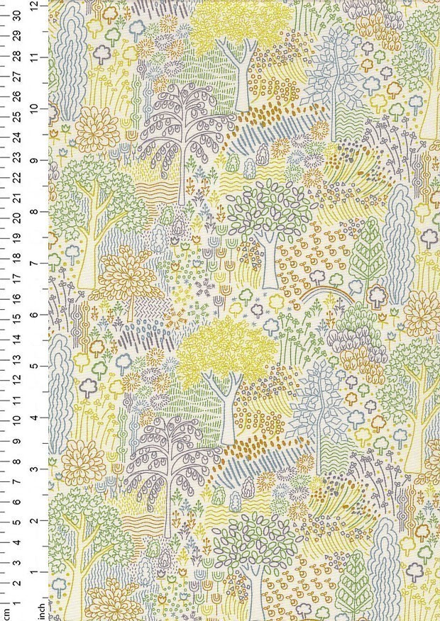 Liberty Fabrics - Woodland Walk Woodland Melody 16668118A