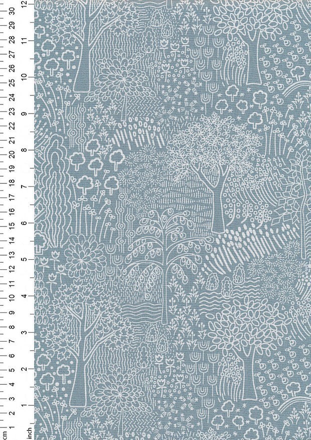 Liberty Fabrics - Woodland Walk Arboretum Shadow 16668129A