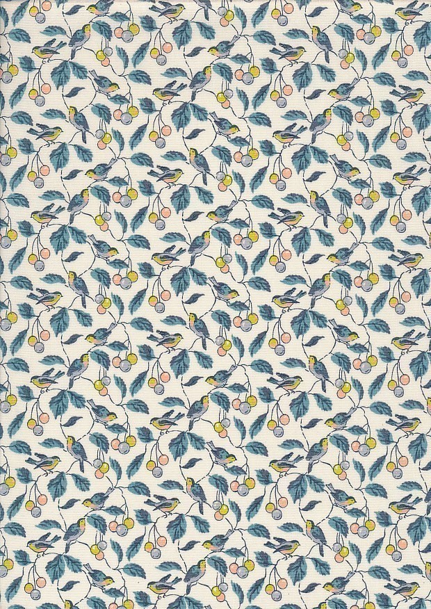 Liberty Fabrics - Woodland Walk Morning Birdsong 16668125A
