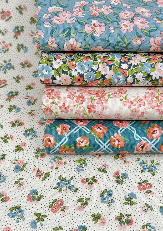 Liberty Fabrics - Floral Nostalgia 5 x Fat 1/4 Pack 3