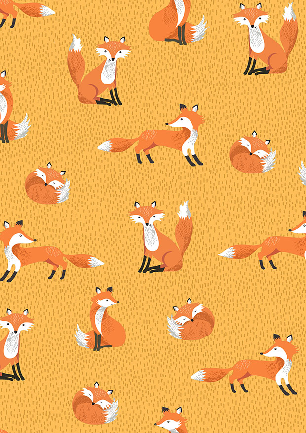 Makower - Forest 2172 Y Foxes