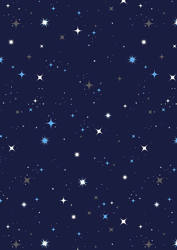 Makower Galaxy - 1757/B Stars
