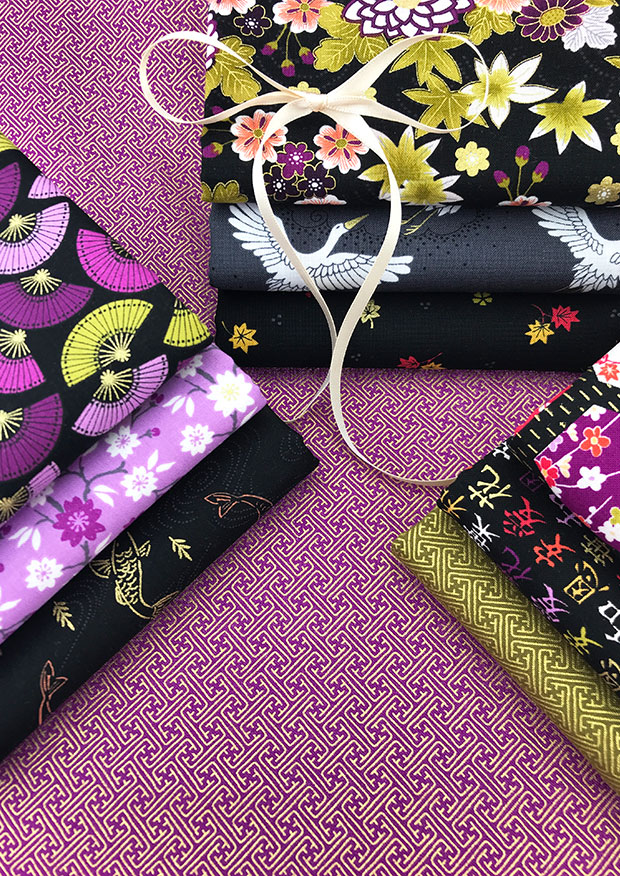 Makower - Kimono 10 x Fat 1/4 Pack 2