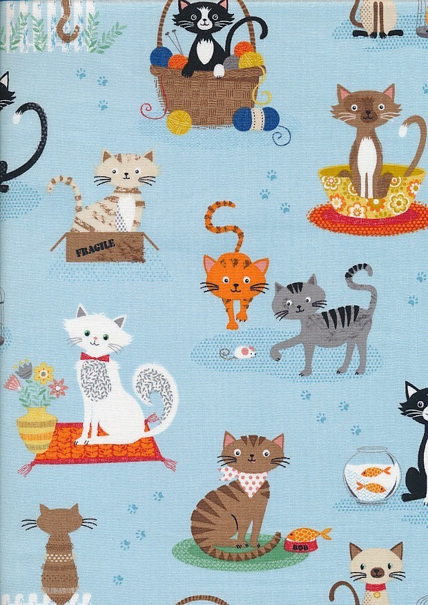 Makower - Crafty Cats 1723I