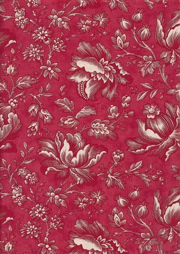 Moda Fabrics - Cranberries & Cream 44260-12