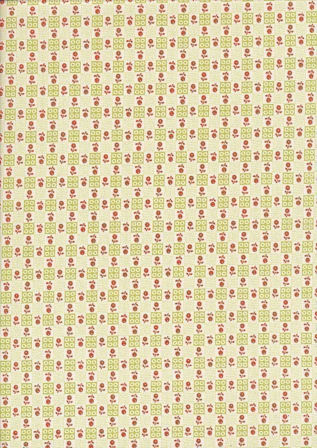 Moda Fabrics - Strawberries & Rhubarb 20404-14