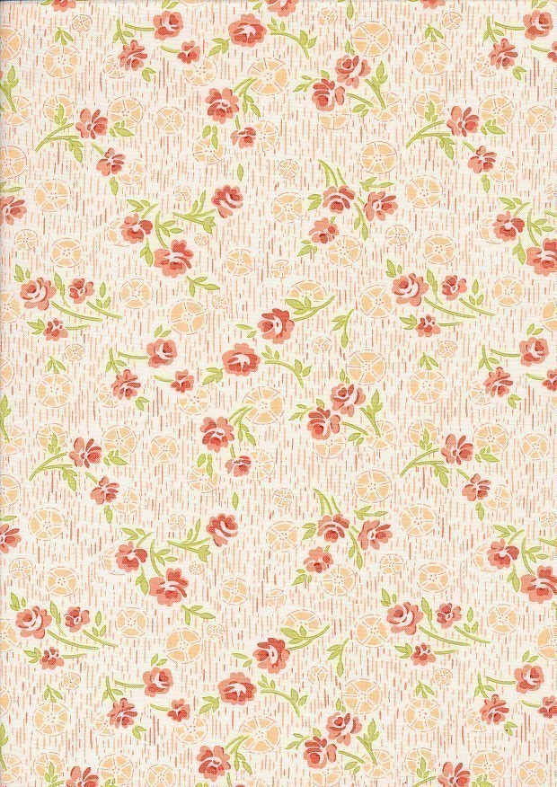 Moda Fabrics - Strawberries & Rhubarb 20403-18
