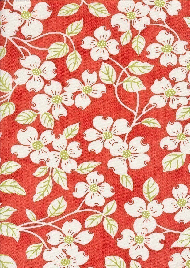 Moda Fabrics - Strawberries & Rhubarb 20400-11