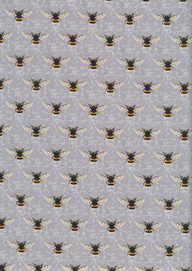 Nutex Novelty - Honey Bee  80480 102  On Grey