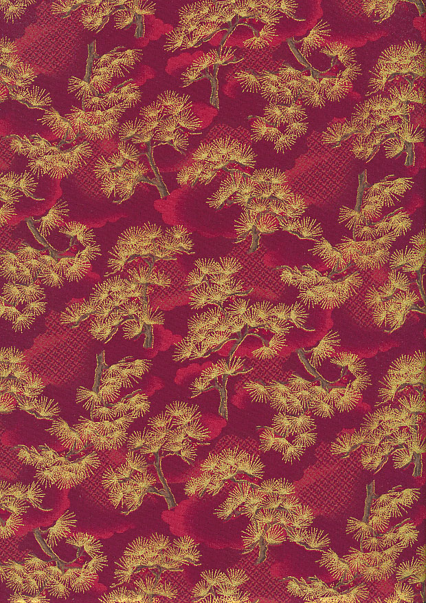 Gilded Oriental - Red Bonsai
