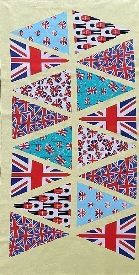 Fabric Freedom - Queen's Jubilee Panel 3