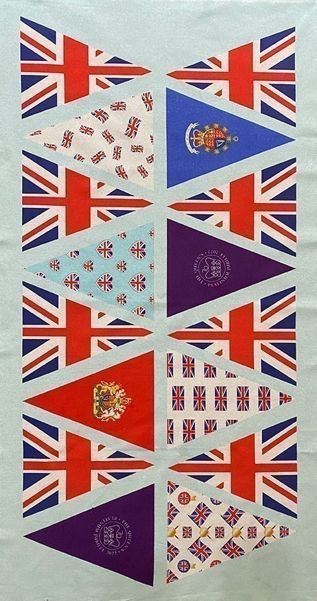 Fabric Freedom - Queen's Jubilee Panel 4