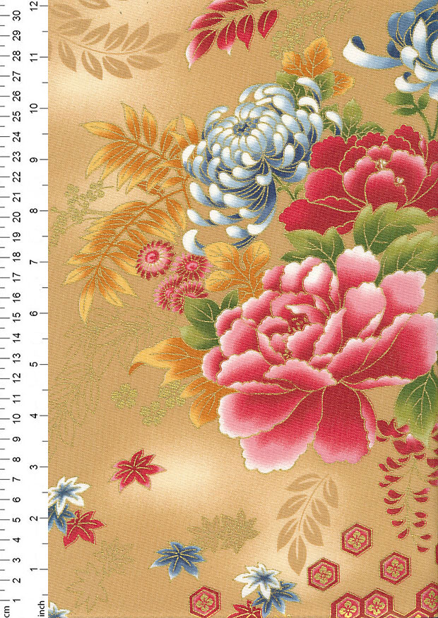 Japanese Fabric - KUJO 61840 Col 103