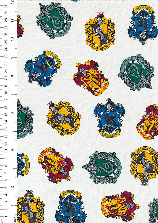 Eugene Textiles - Harry Potter School Crest