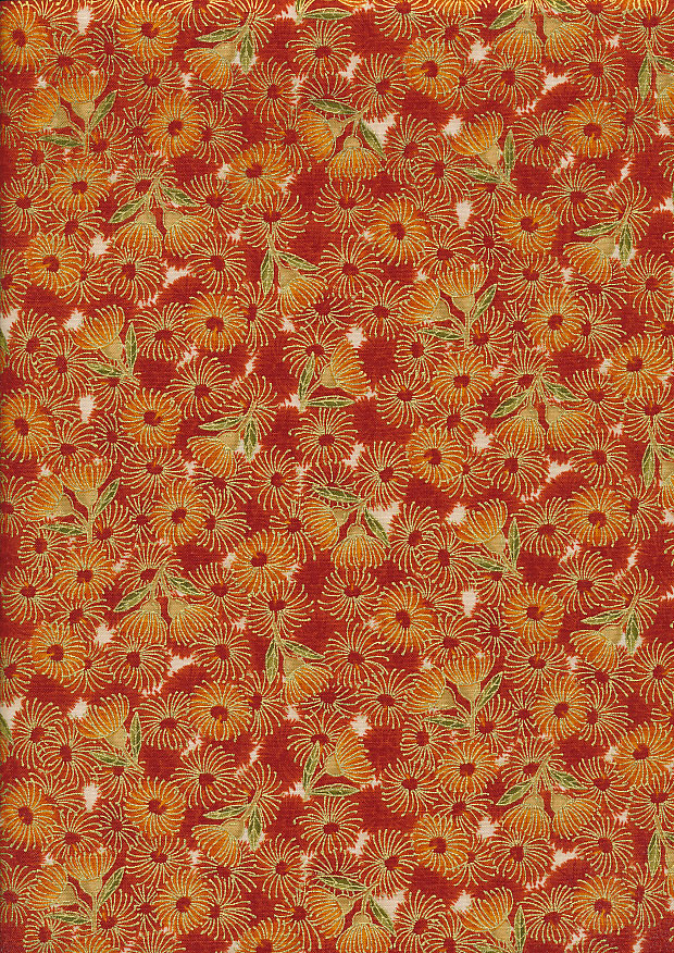 Leesa Chandler - Under The Australian Sun Flowering Gum Orange Multi