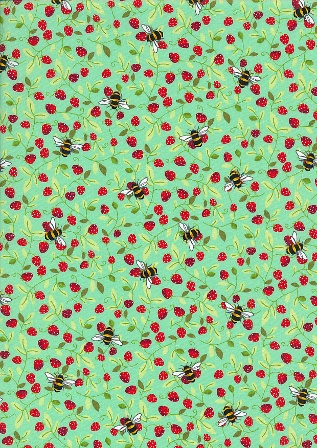 Rose & Hubble - Quality Cotton Print CP0867 Meadow Bees