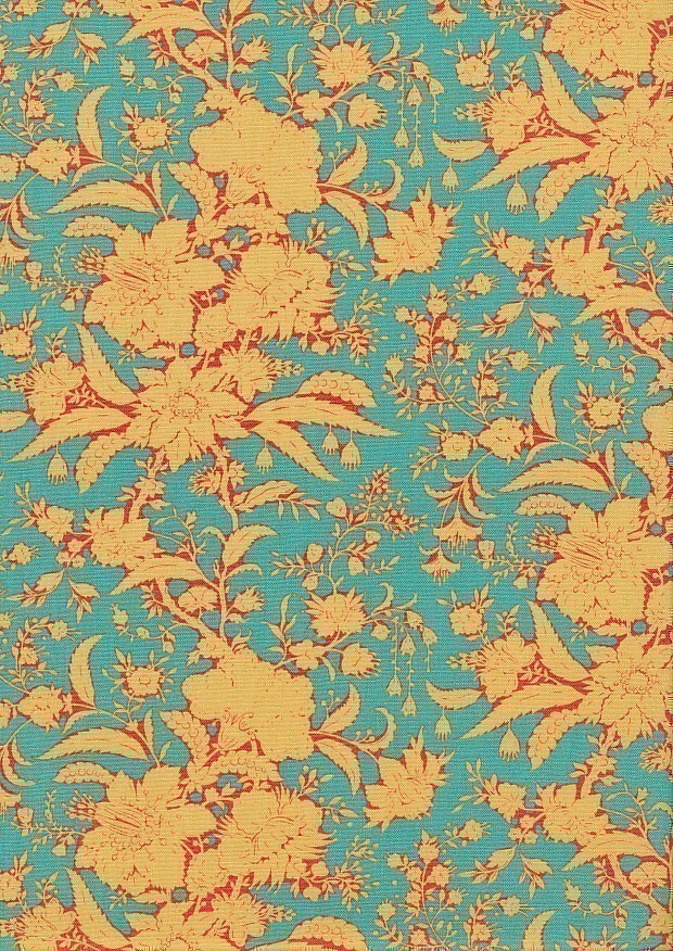 Tilda Fabrics - Bloomsville Abloom Turquoise 110072
