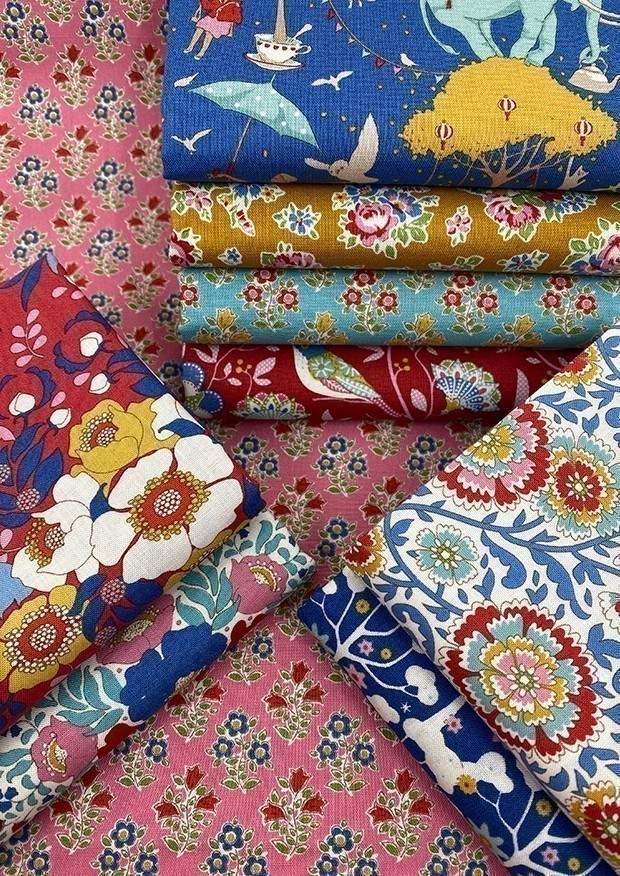 Tilda Fabrics - Jubilee 9 x Half Metre Pack 1