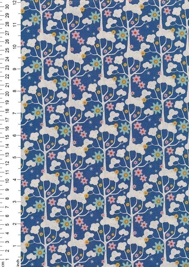 Tilda Fabrics - Jubilee Wildgarden Blue