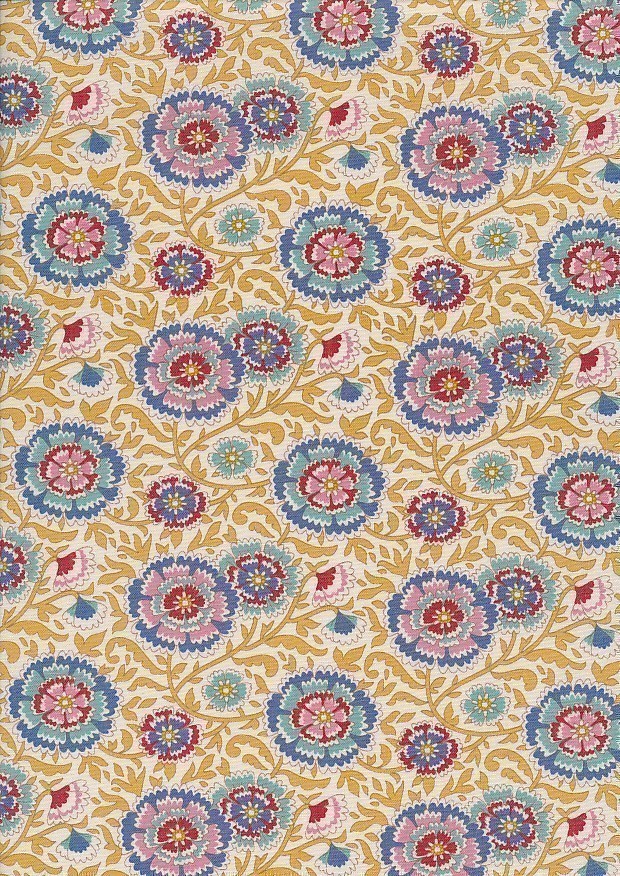 Tilda Fabrics - Jubilee Elodie Mustard