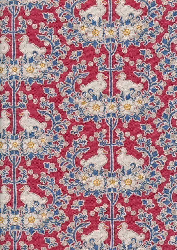 Tilda Fabrics - Jubilee Duck Nest Red