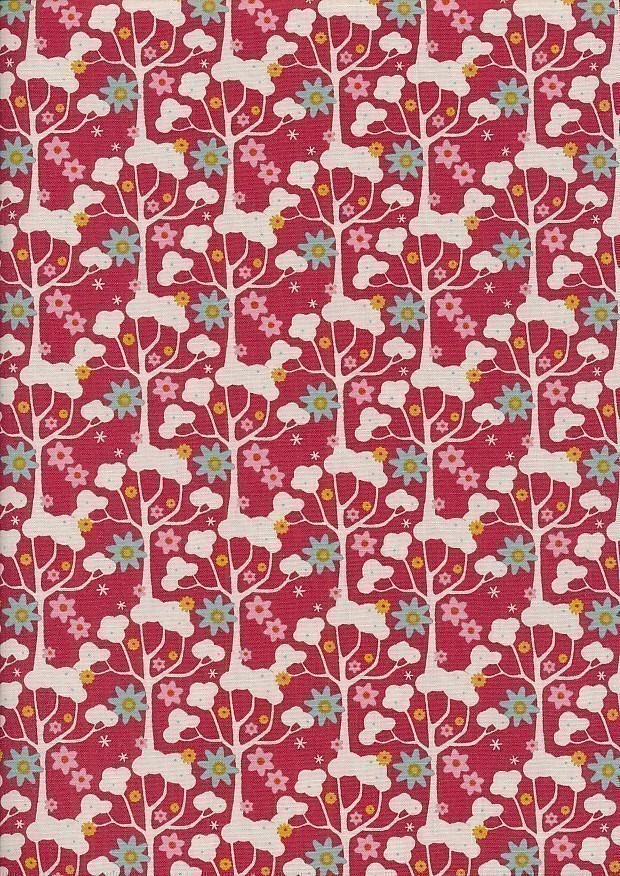 Tilda Fabrics - Jubilee Wildgarden Red