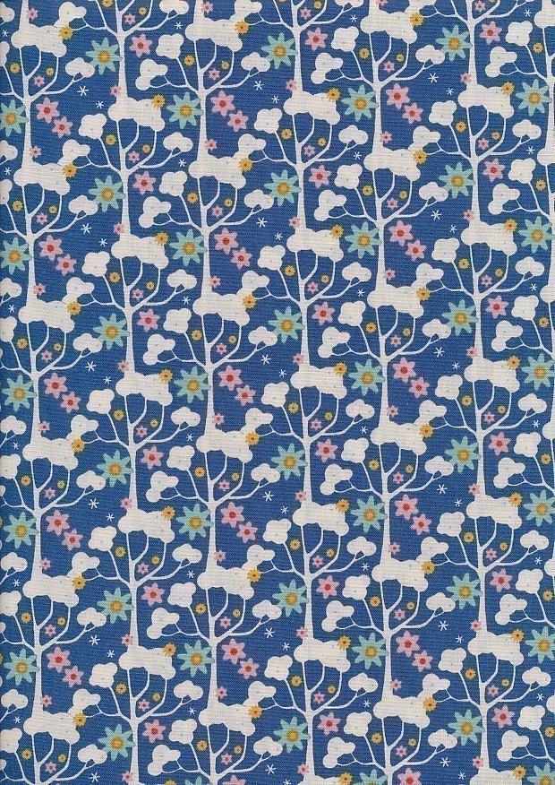 Tilda Fabrics - Jubilee Wildgarden Blue
