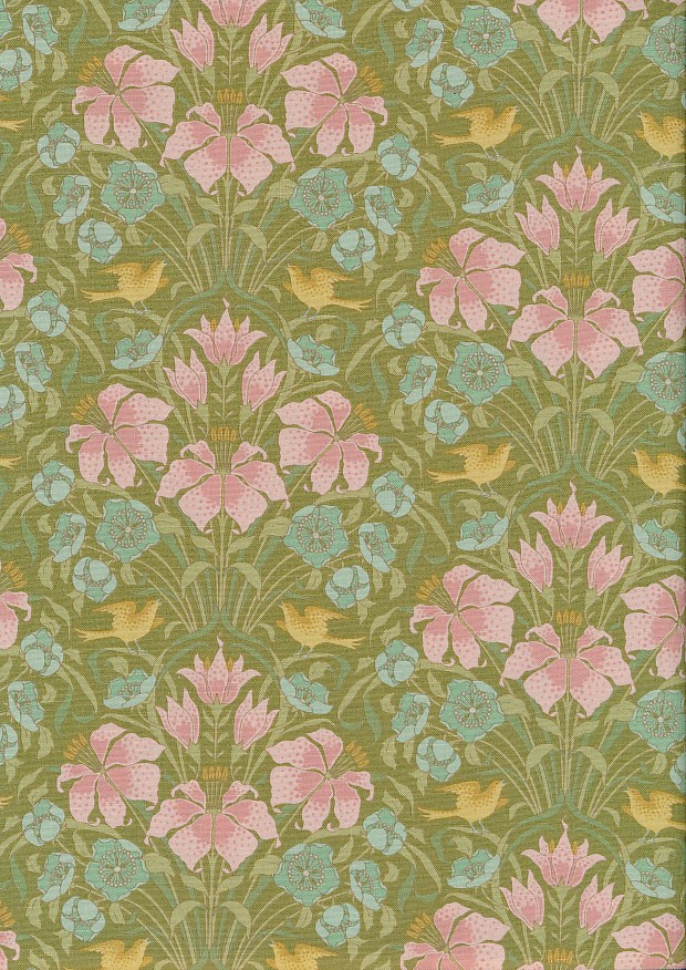 Tilda Fabrics - Songbird Songbird Green