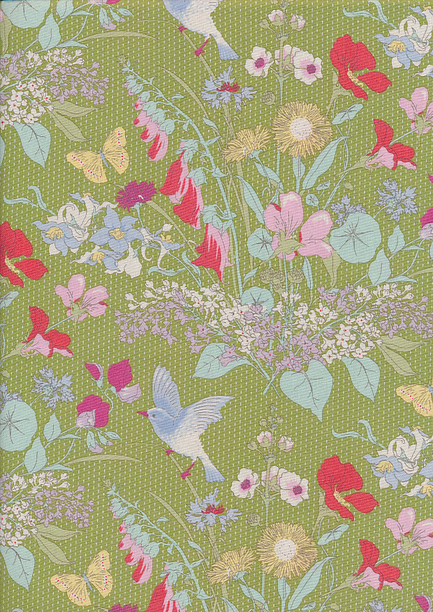 Tilda Fabrics - Gardenlife Green Gardenlife 100315