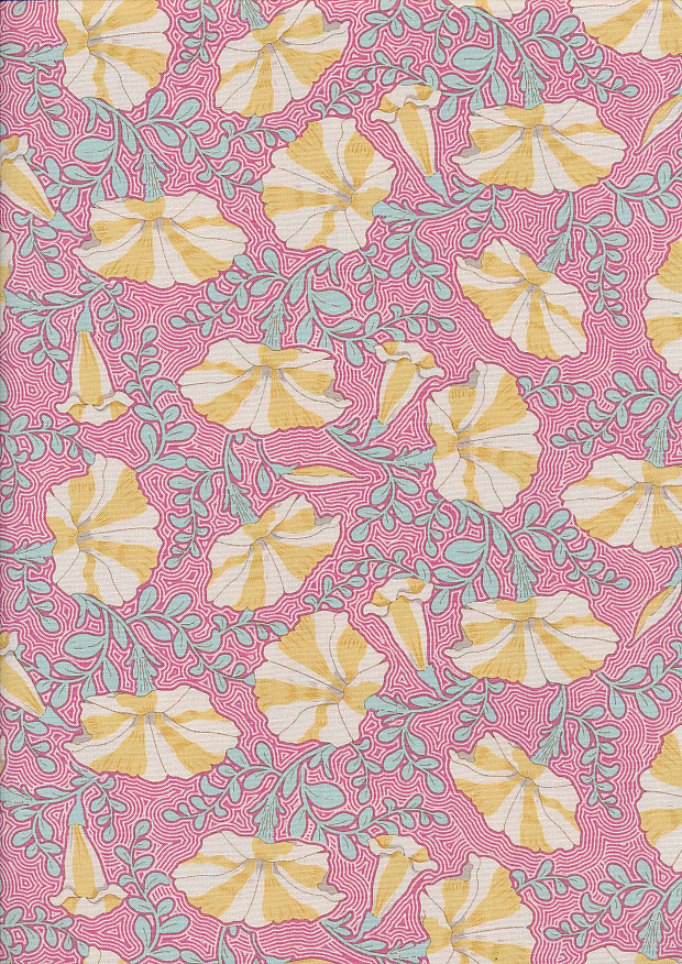 Tilda Fabrics - Gardenlife Pink Petunia 100305
