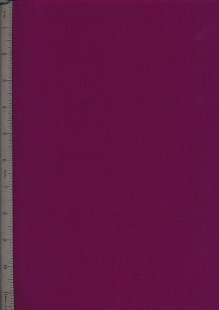 Poly Cotton Plain - Byzantium Purple