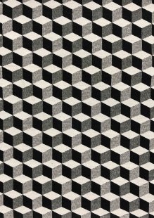 Chatham Glyn - New World Tapestry Black & White Blocks