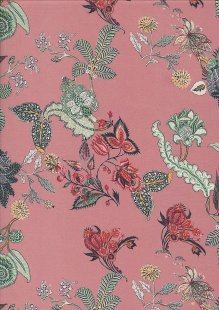 Lady McElroy Cotton Twill - Continental Blooms 424