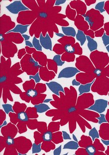 Epra - 60" Wide Cotton 9833 Col 3 Red/Blue