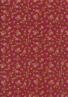 Ellie's Quiltplace - Pieces Of Time Growing Love Cranberry Red 220301