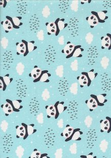 Fabric Freedom - Digital Print Pandas FF2021
