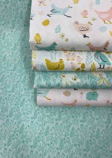 Fabric Freedom - Mother Hen 5 x Fat 1/4 Pack
