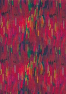 Fabric Freedom - Marker Waves FF2267-15 Red