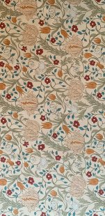Furnishing Fabric - Floral Peach