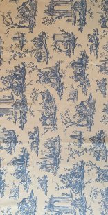 Furnishing Fabric - Lymefield Toile BLue