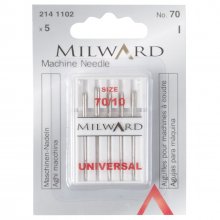Sewing Machine Needles: Universal: 70/10: 5 Pieces