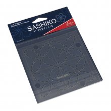 Sashiko: Template: 4in: Shippou (Seven Treasures)